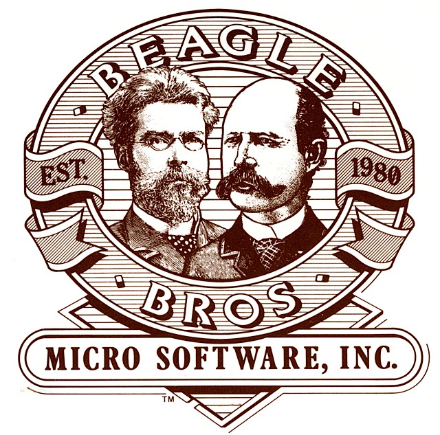Beagle Bros Micro Software brown
