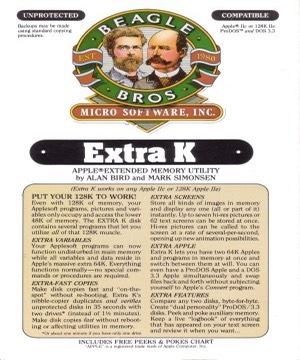 Extra K